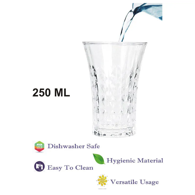 Ivor 1000 ML Water Bottle With 250 ML Glass - Five Piece Set