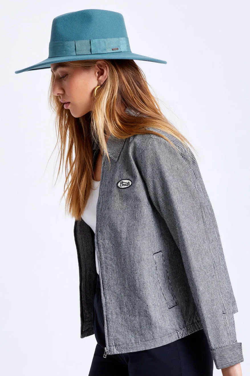 Joanna Felt Hat - Silver Pine