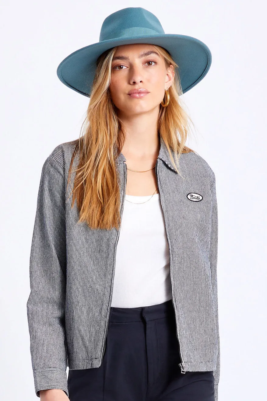 Joanna Felt Hat - Silver Pine