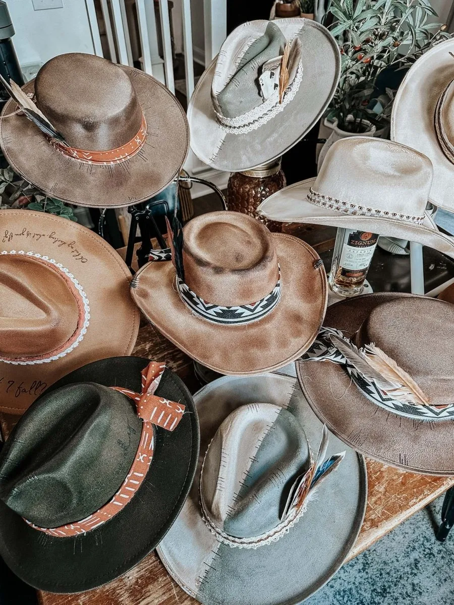 Josie Distressed Cowboy Hat