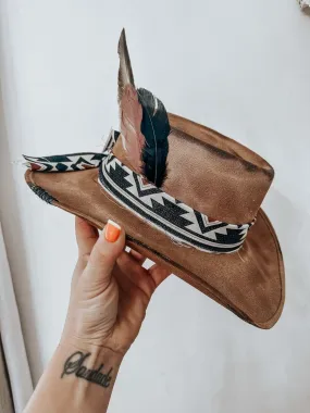 Josie Distressed Cowboy Hat