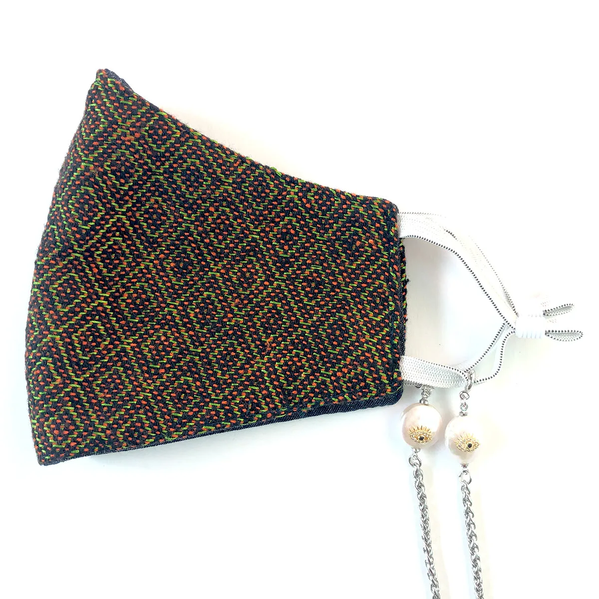 KATALELLA Diamond Embroidered Face Mask
