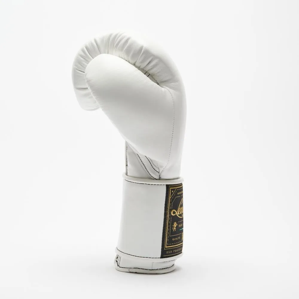 Leone Orlando Classico Boxing Gloves - White