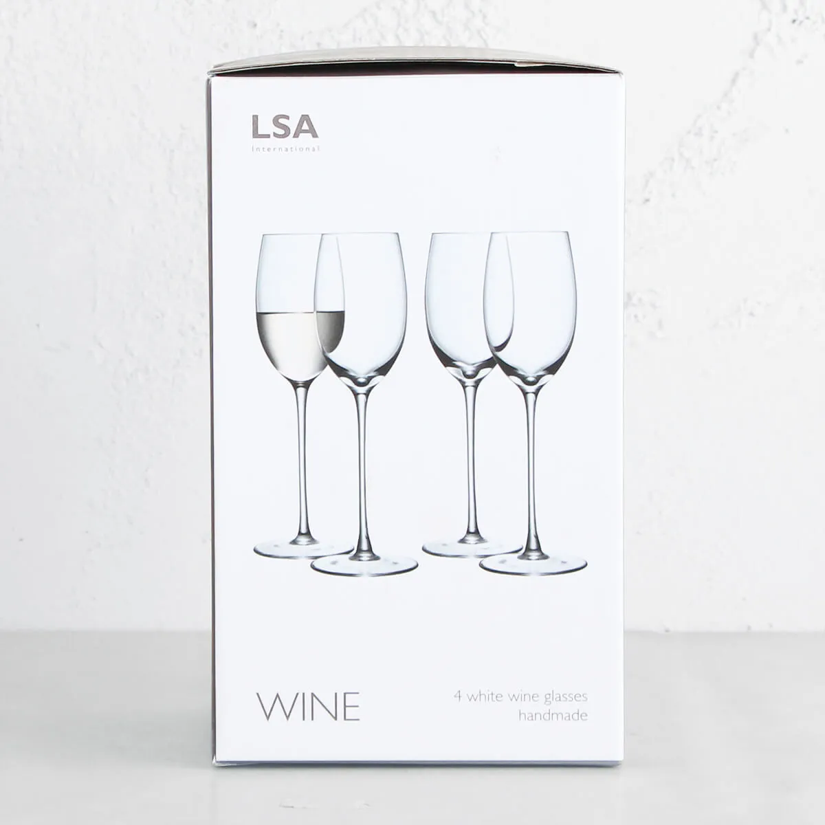 LSA WHITE WINE GLASSES  |  SET OF 4 WHITE WINE GLASSES