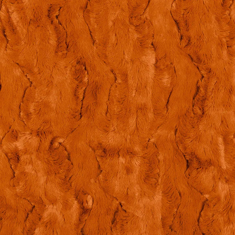 Luxe Cuddle® - Glacier Ginger Minky Yardage