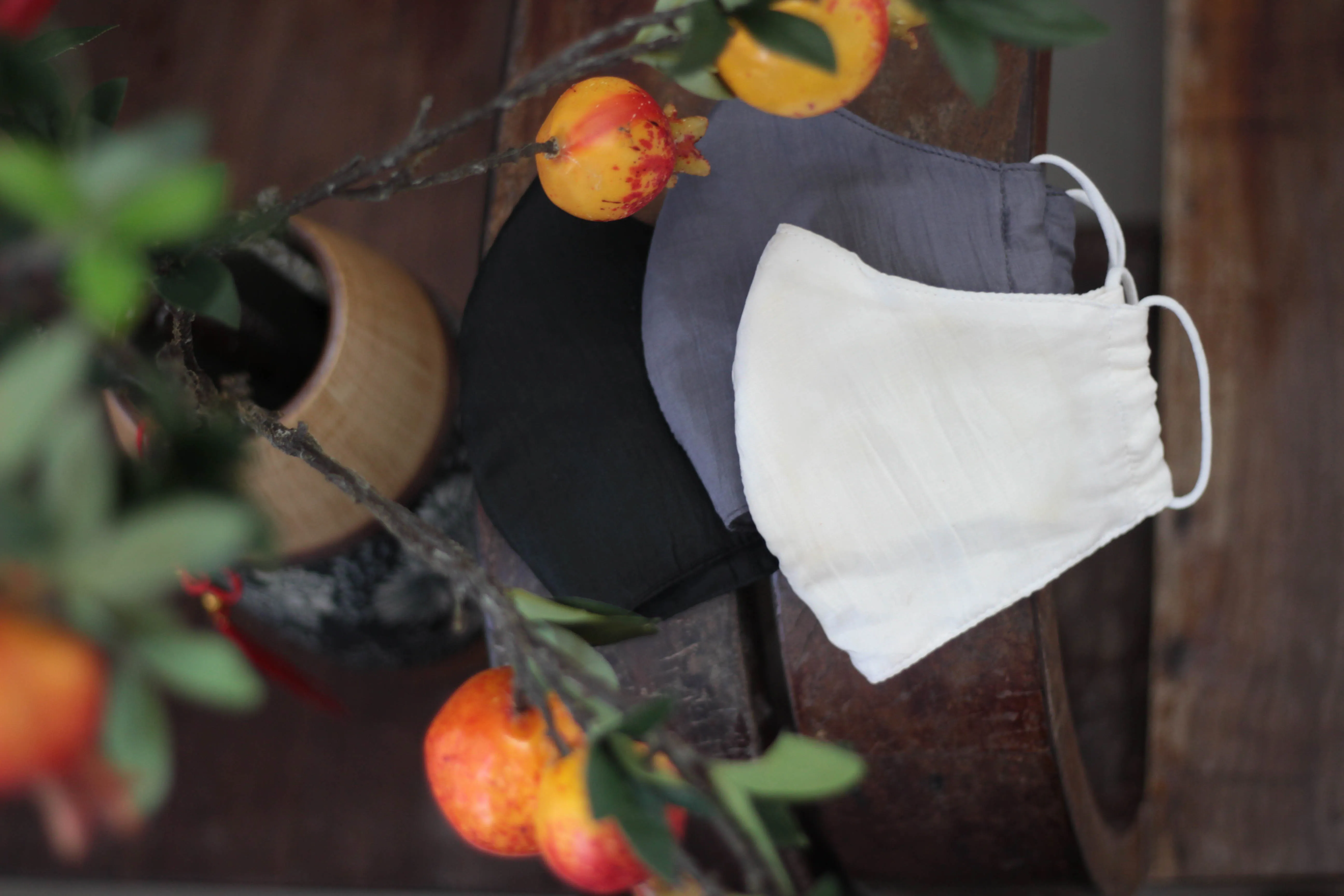 Mulberry Silk Face Mask|Adult Kids Size|Protective 3 layers|Reusable|Adjustable