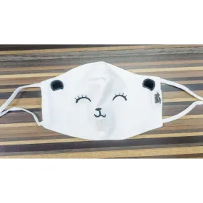 Organic Bear Face Mask, 2-8 years