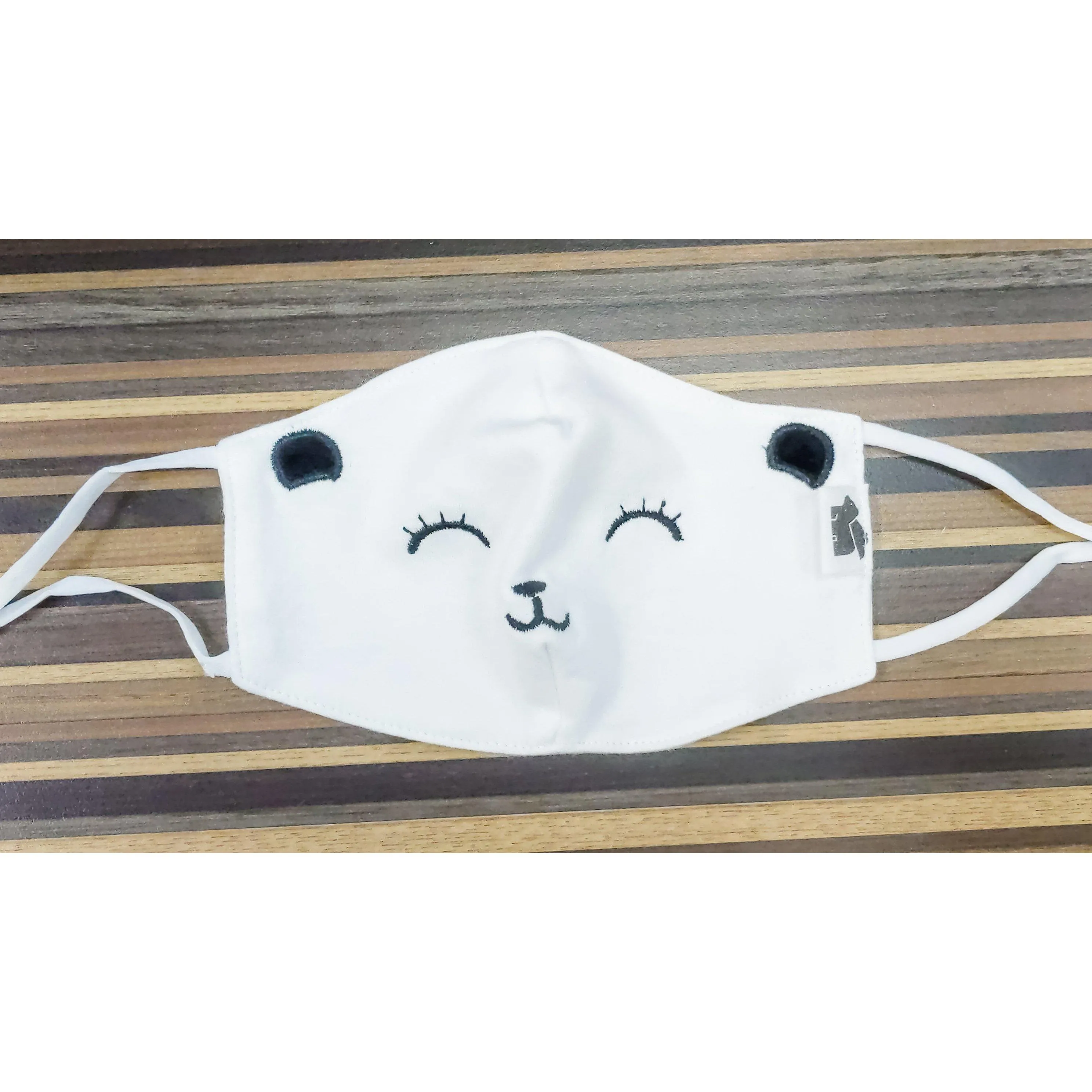 Organic Bear Face Mask, 2-8 years