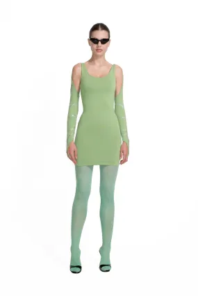 Original Sin Knitted Dress - Pistachio Green