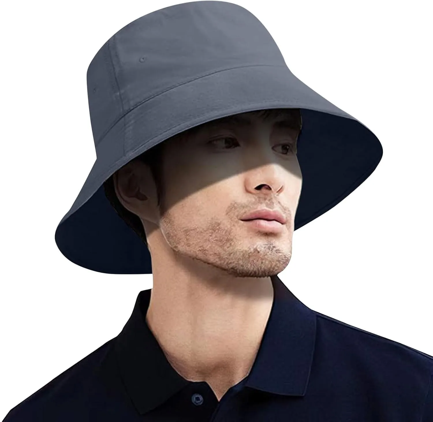 Outdoor Wide Brim Sun Hat with Solar Fan Wide Brim Solar Fan Outdoor Fishing Hat Solar USB Charging Solar Beach