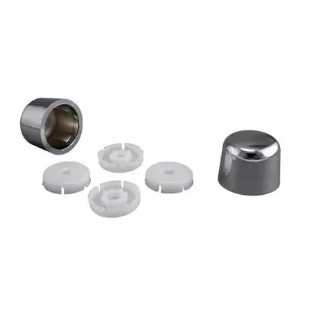 Plumb Pak Toilet Bolt Caps Decorative 1/4 "