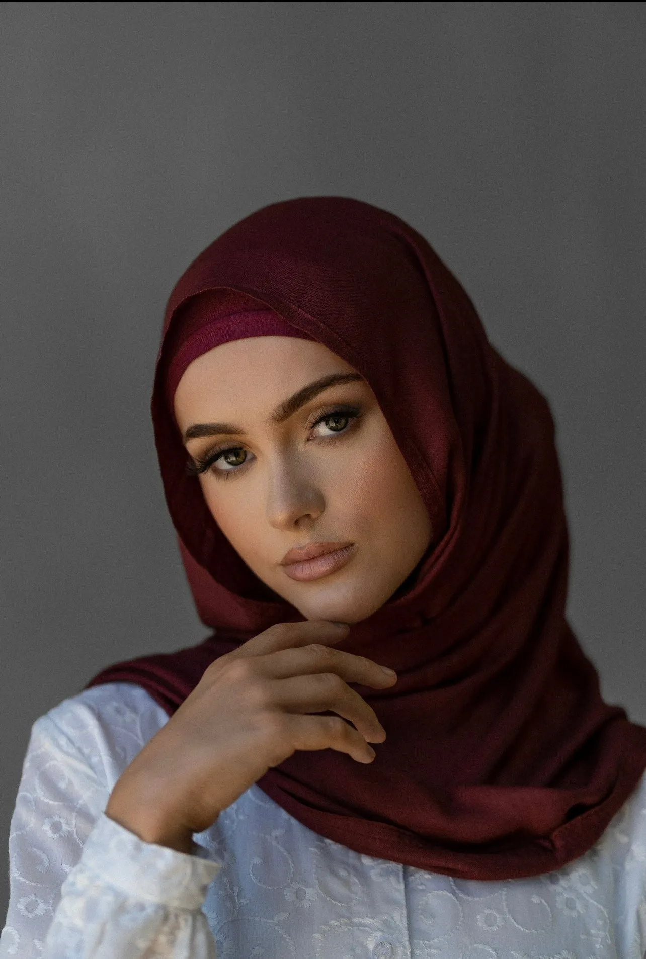 Premium Modal Slub Petite Hijab