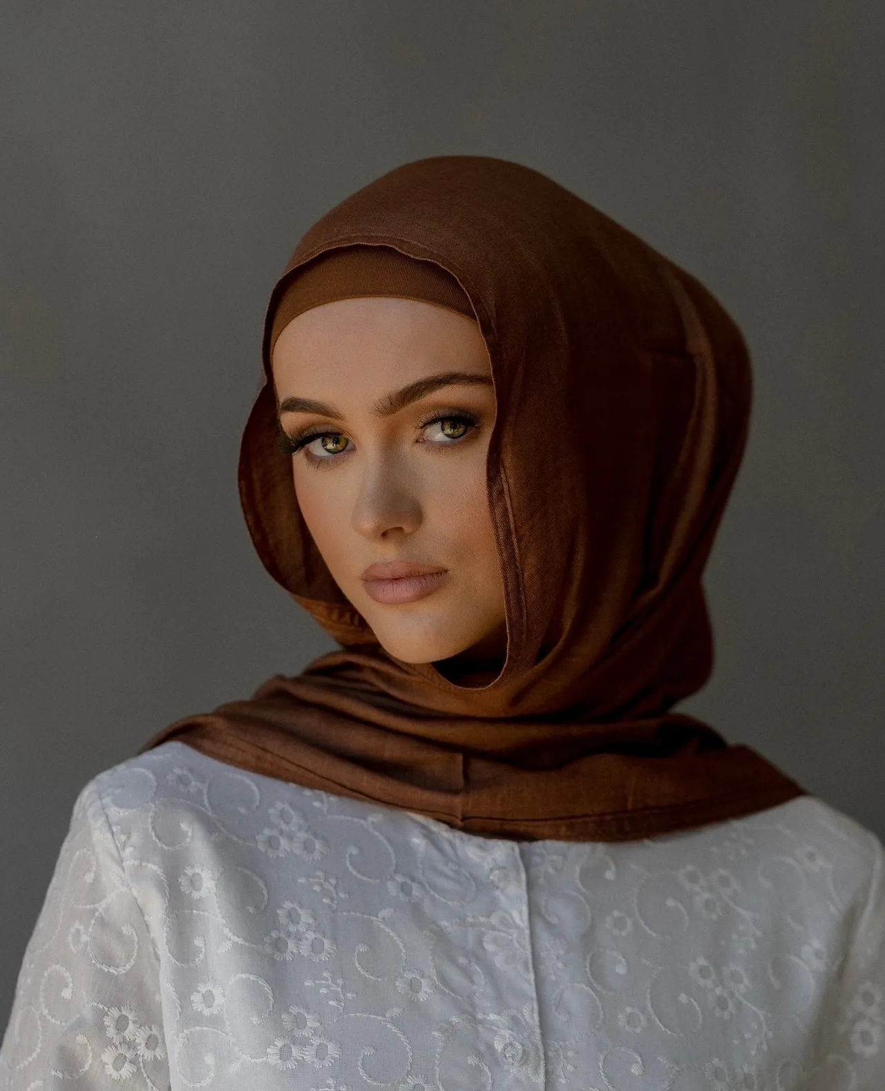Premium Modal Slub Petite Hijab