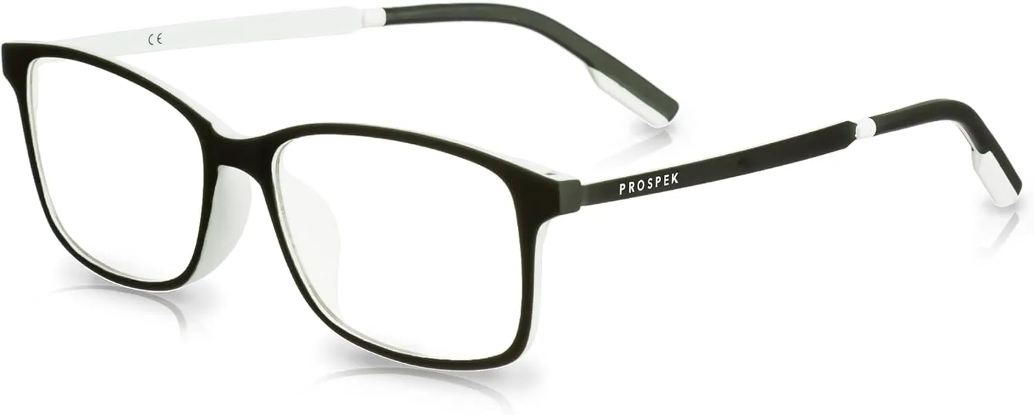 Prospek Blue Light Glasses for Woman and Men – Superior 99% Blue Light Blocking Computer Glasses, ARCTIC Anti-Glare Bluelight Reading Glasses, Regular, No Magnification