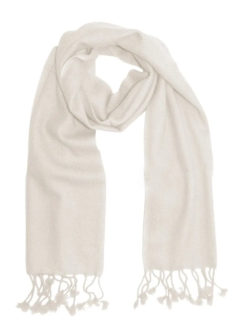 Pure Cashmere Wool Unisex Scarf