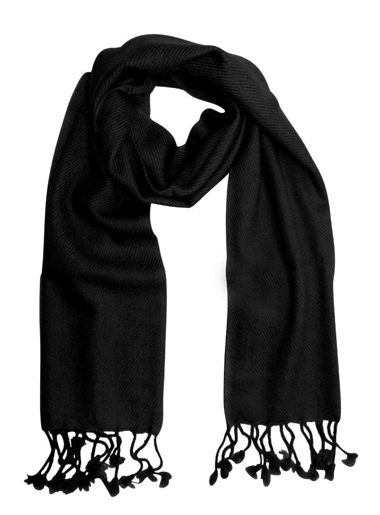 Pure Cashmere Wool Unisex Scarf