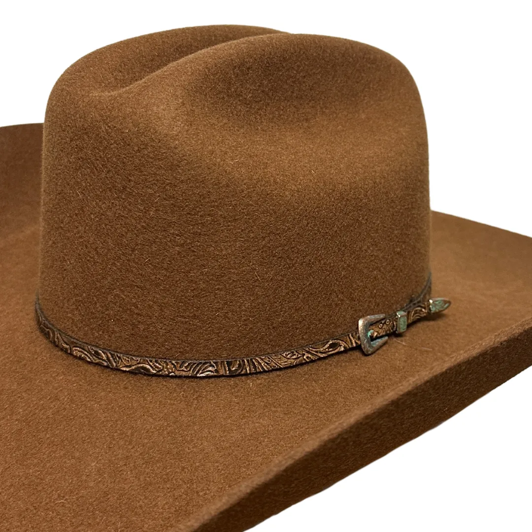 Red Rocks Cognac Felt Cowboy Hat SWREDR-7242