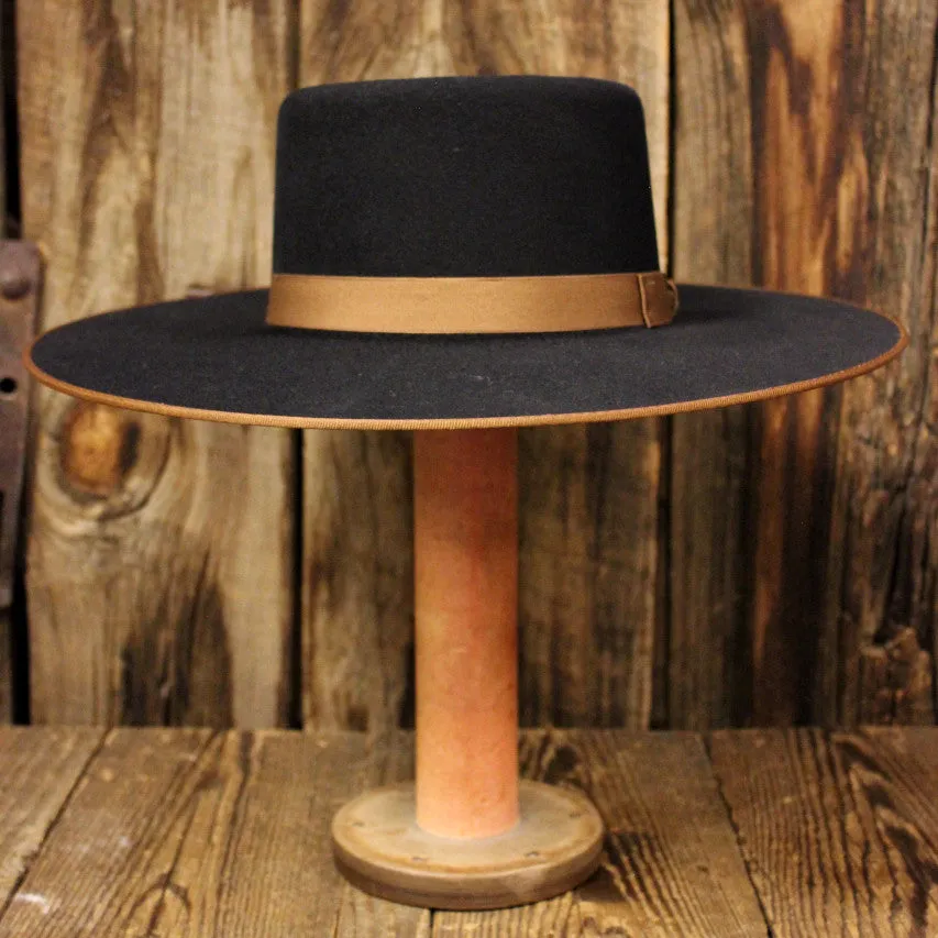 Reno 6X Black Felt Hat