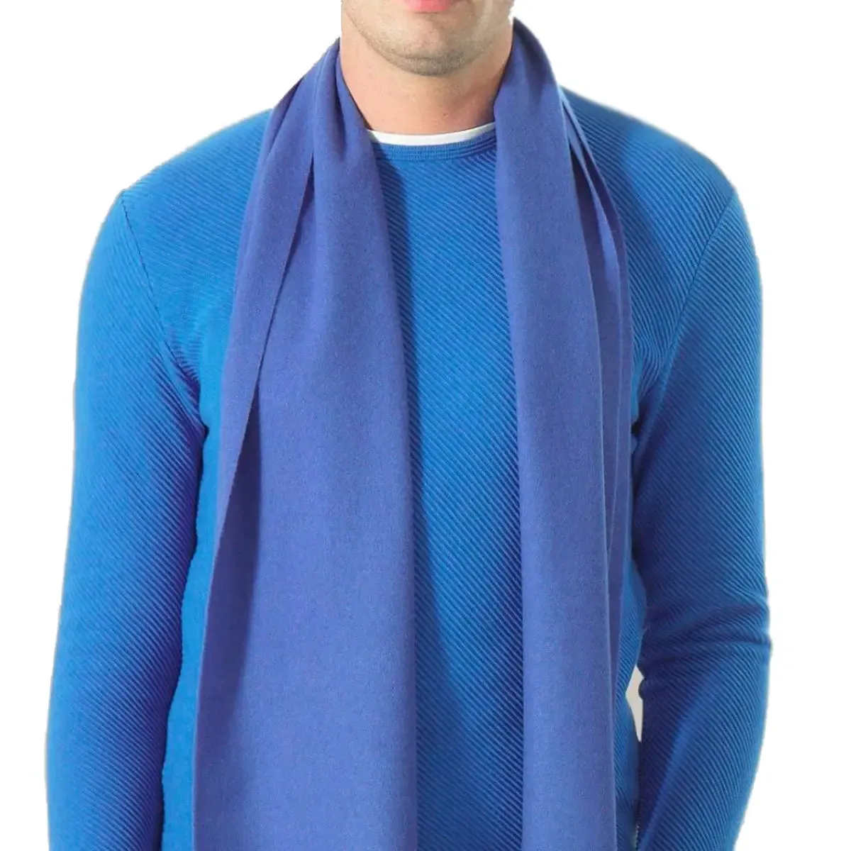 Sapphire Classic Cashmere Scarf