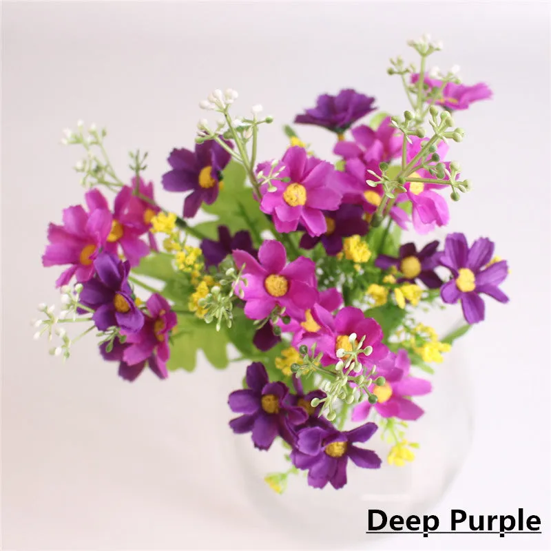 Silk Daisy Decorative Bouquet