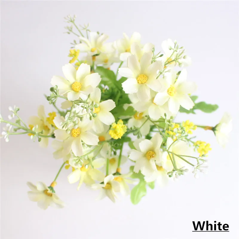Silk Daisy Decorative Bouquet