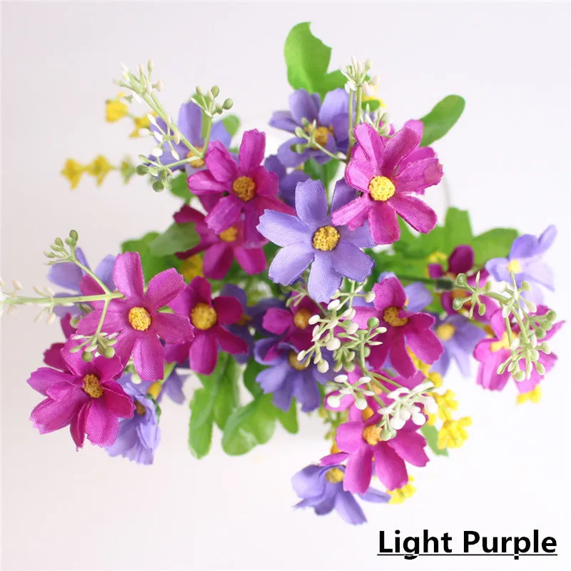 Silk Daisy Decorative Bouquet