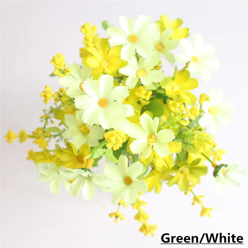 Silk Daisy Decorative Bouquet
