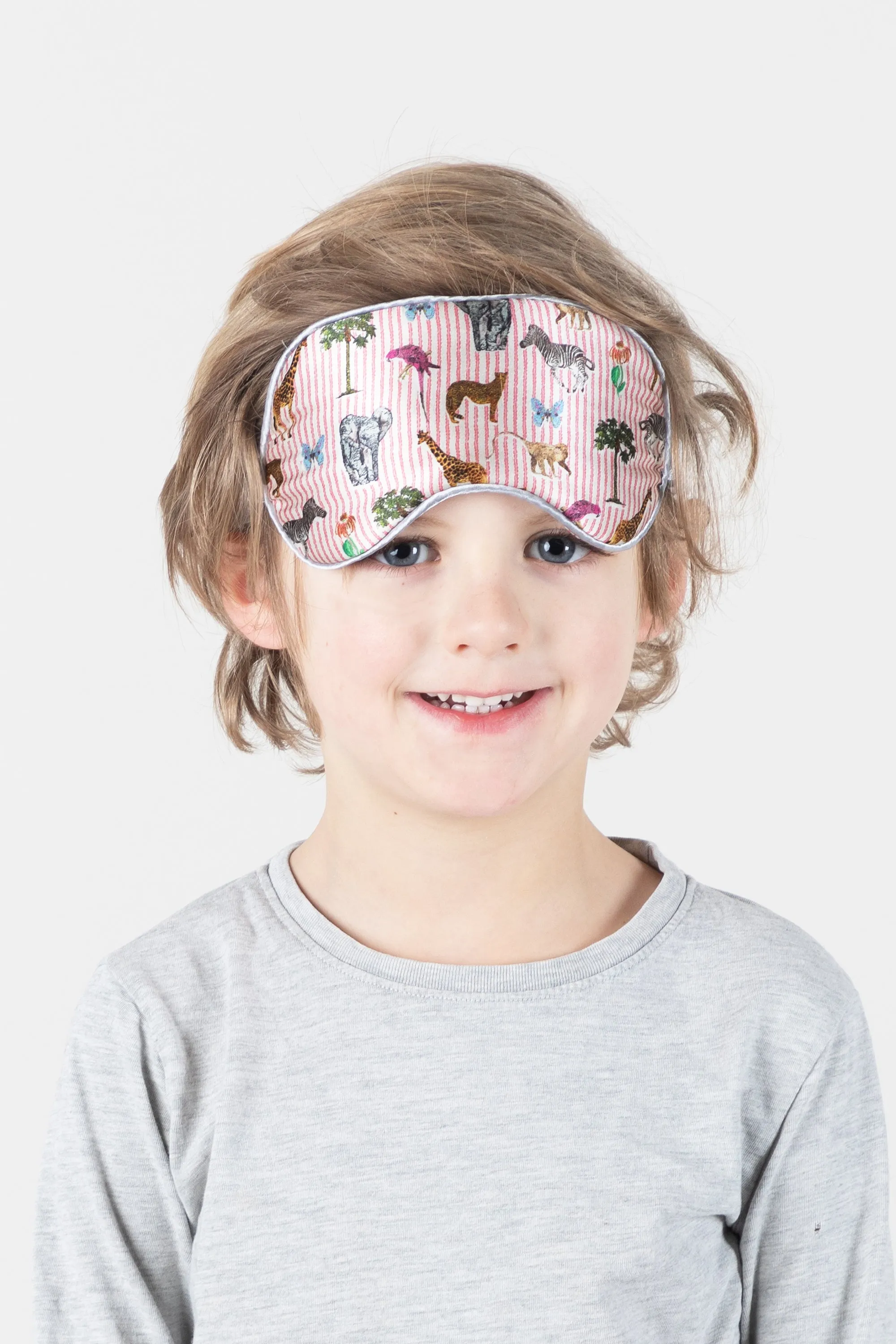 Silk Eye Mask For Kids / "Animals"