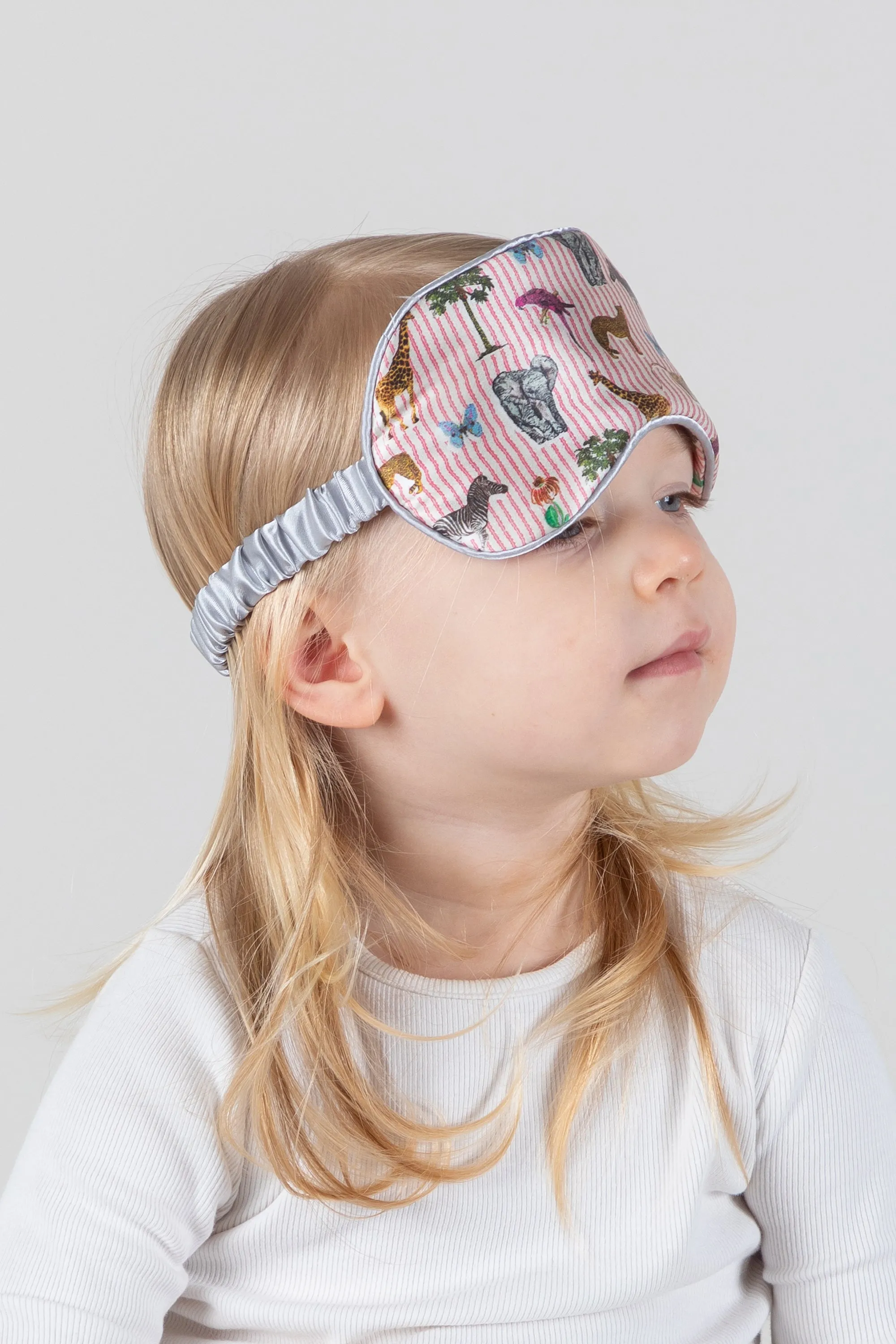 Silk Eye Mask For Kids / "Animals"