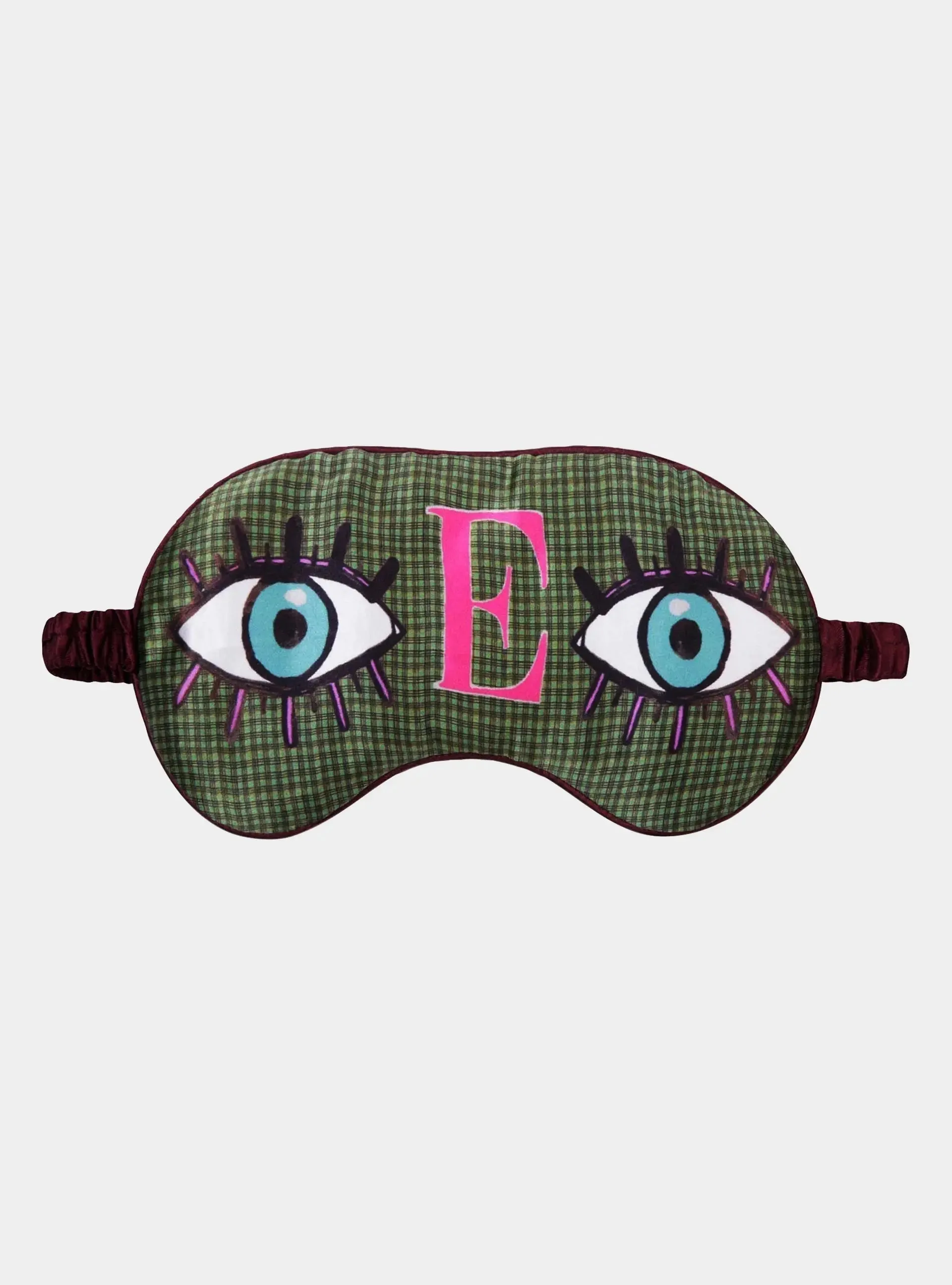 Silk Eye Mask / "E for Eyes"