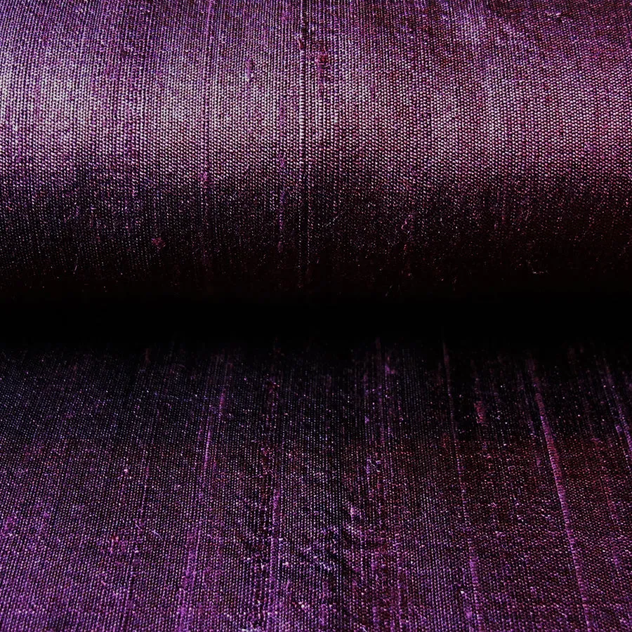 Silk Face Mask in Aubergine