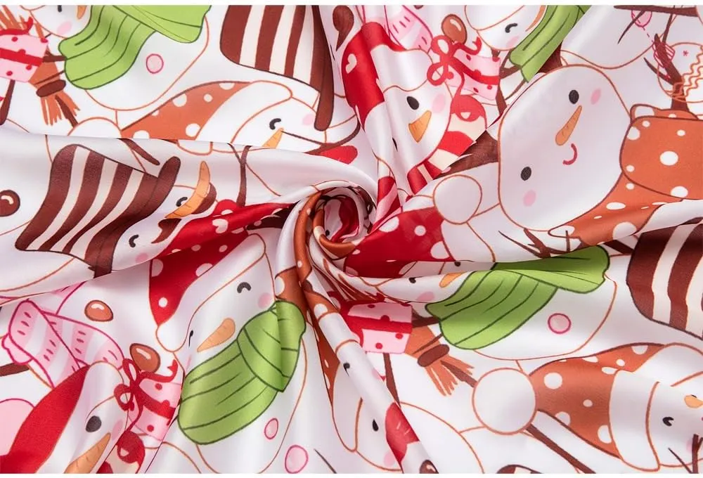 Silk Like Scarf Head Scarf Fashion Pattern Hair Scarf Design Neck Scarfs