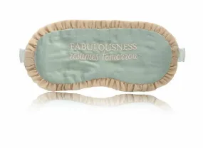 SILK SLEEP MASK 'FABULOUSNESS RESUMES TOMORROW'