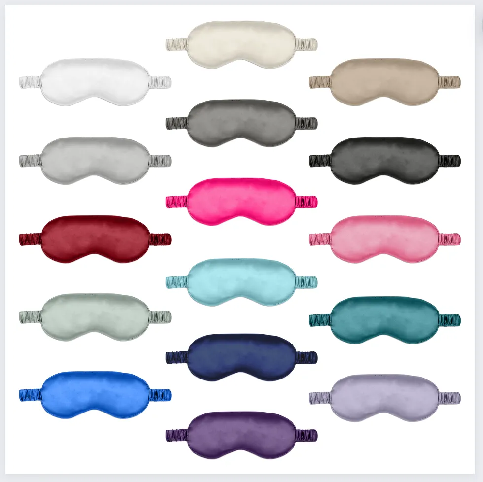 Silk Sleep Mask - Ruby