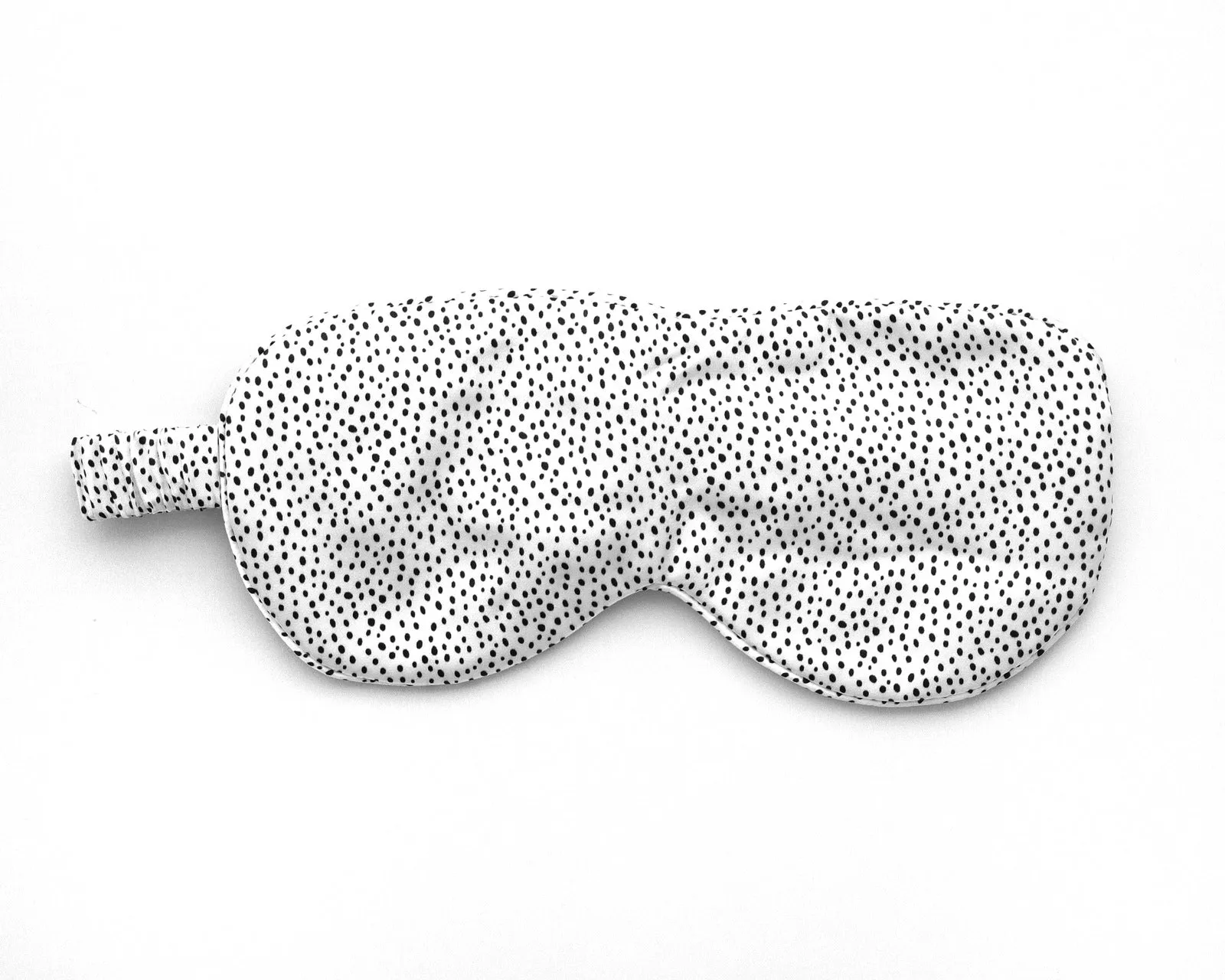 Silk Travel Eye Mask Spotty Dots