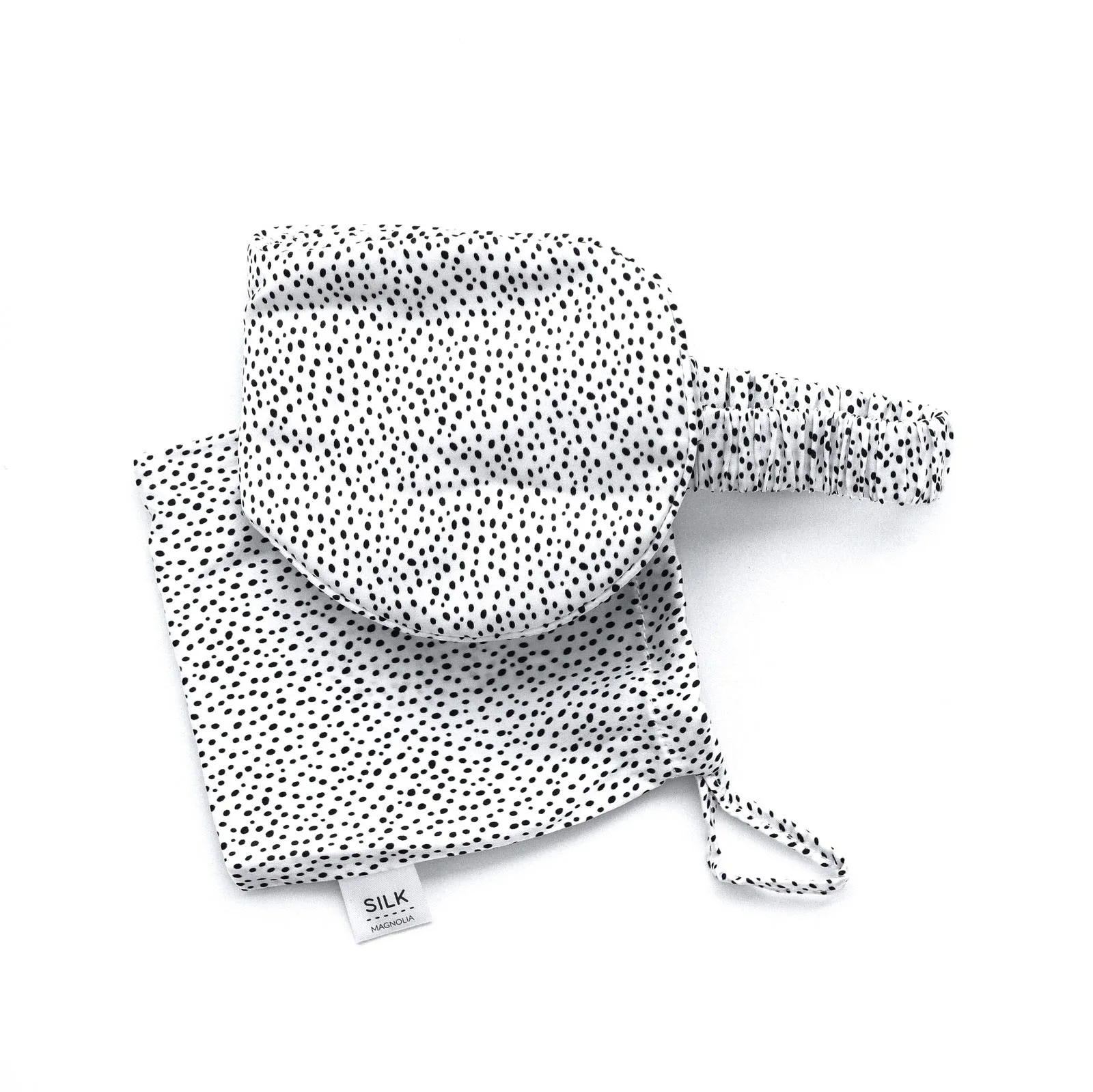 Silk Travel Eye Mask Spotty Dots