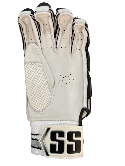 SS Dragon Cricket Black Batting Gloves