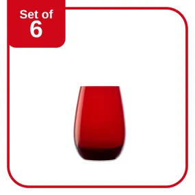 STOLZLE ELEMENTS TUMBLER 465ml RED (352 00 12 EL003)