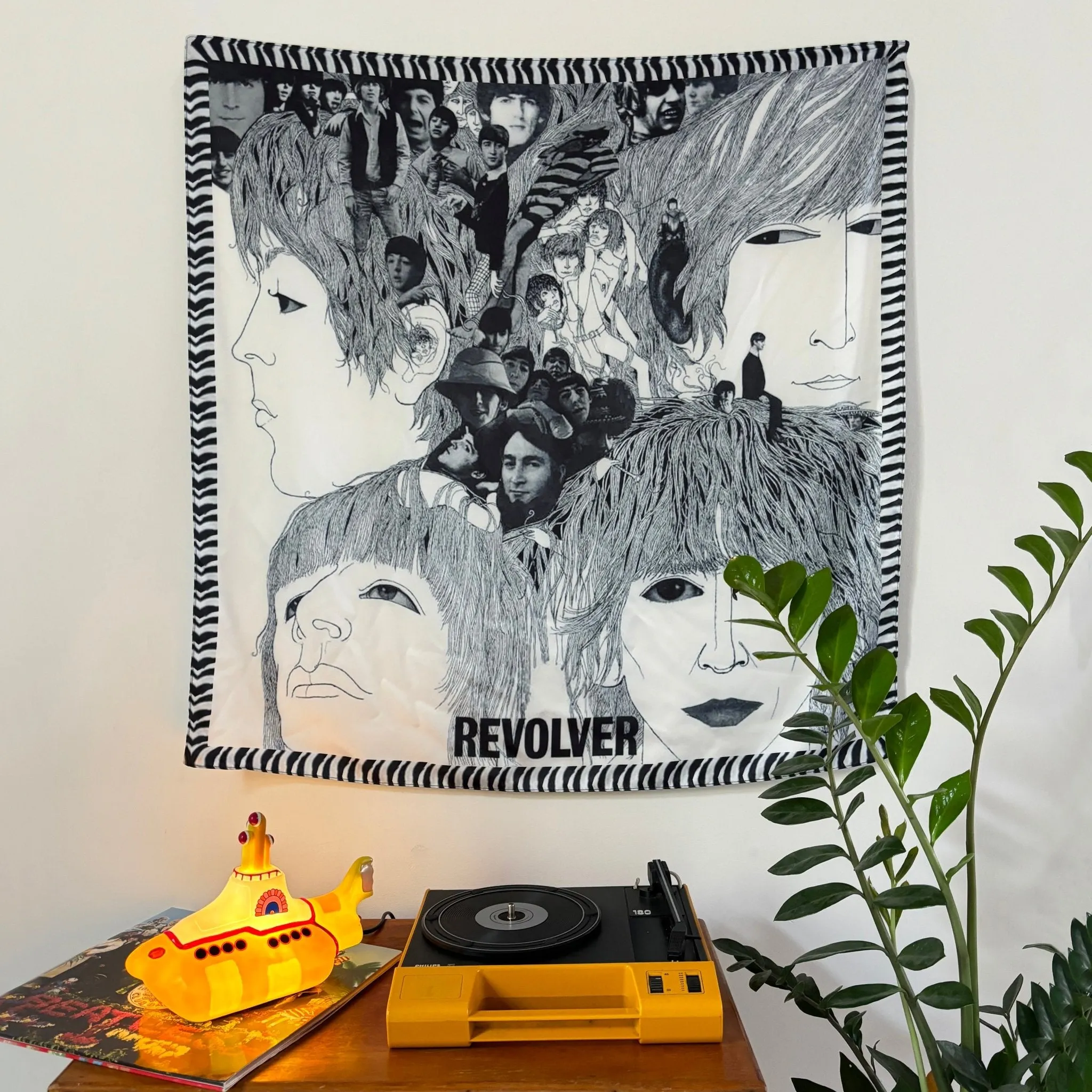 The Beatles Revolver Square Scarf
