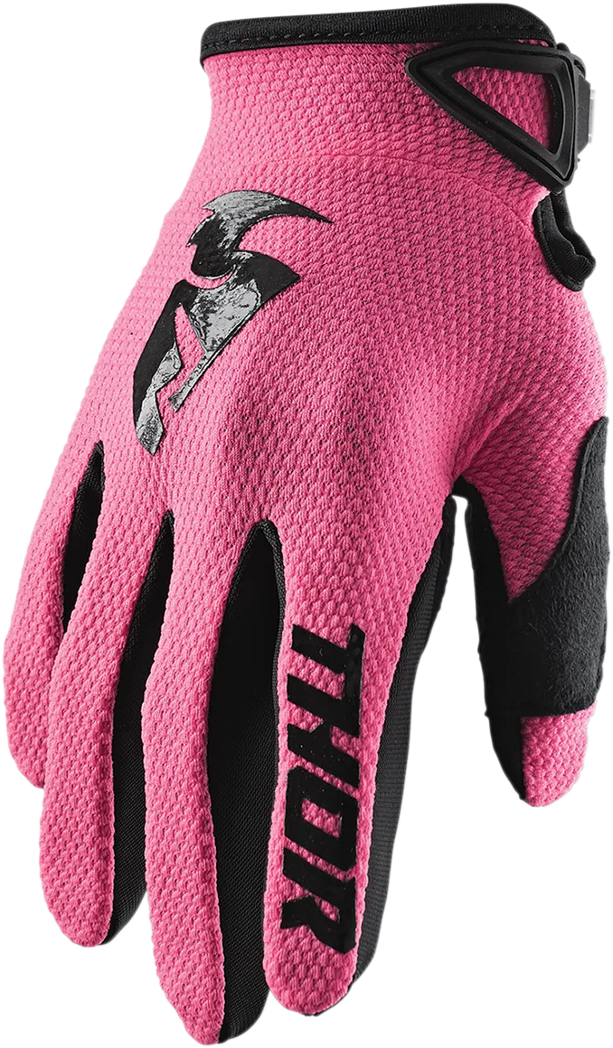 THOR Women's Sector Gloves - Pink - Small 3331-0187