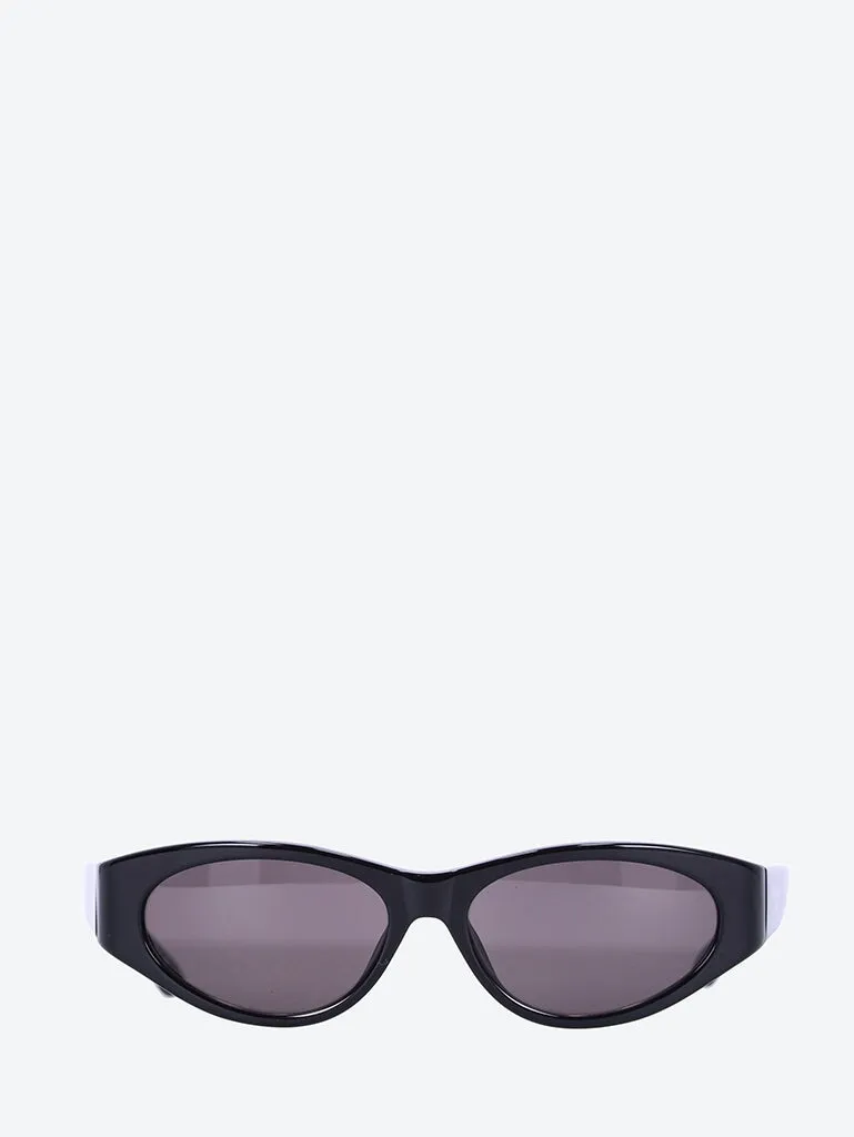 Tuesday round acetate sunglasses