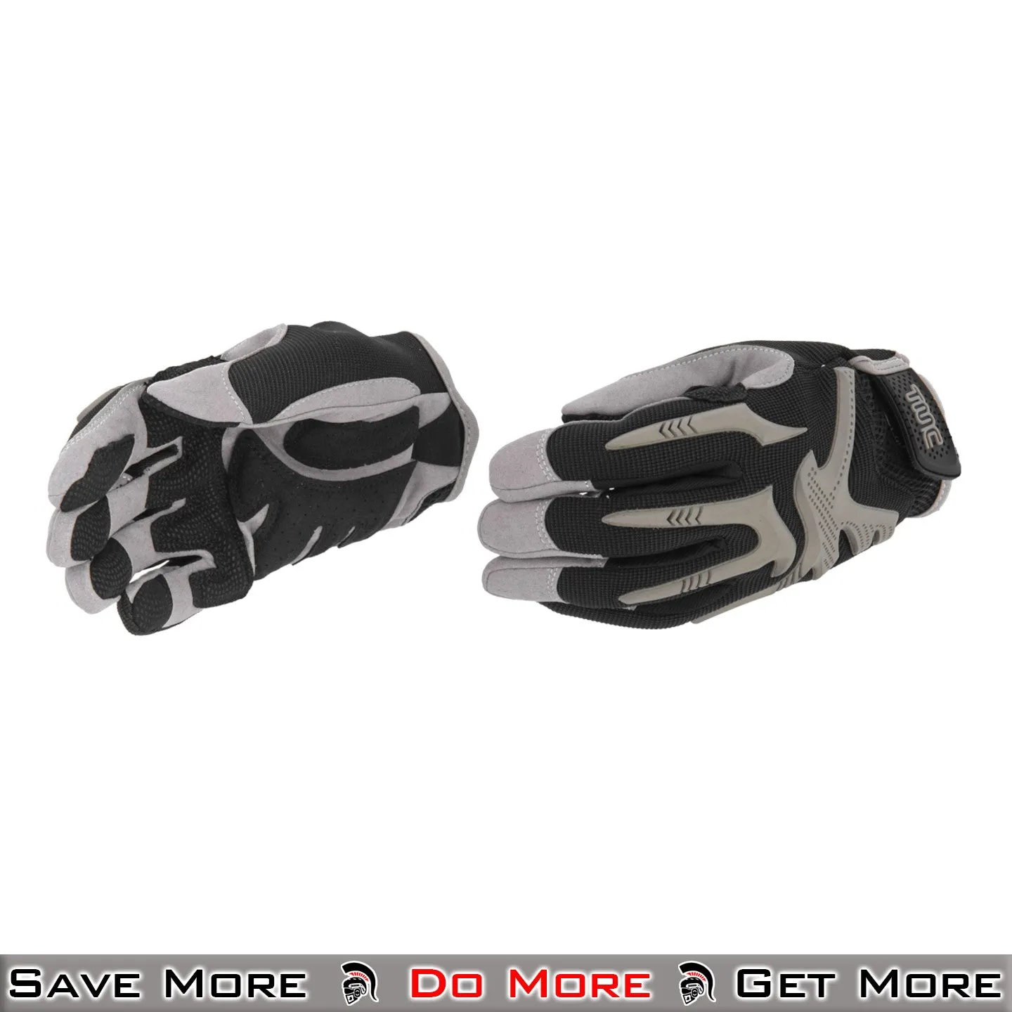 UK Arms Airsoft Impact Pro Fitted Protective Gloves - Large