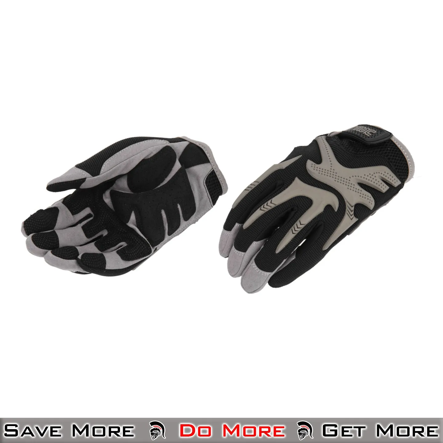 UK Arms Airsoft Impact Pro Fitted Protective Gloves - Large