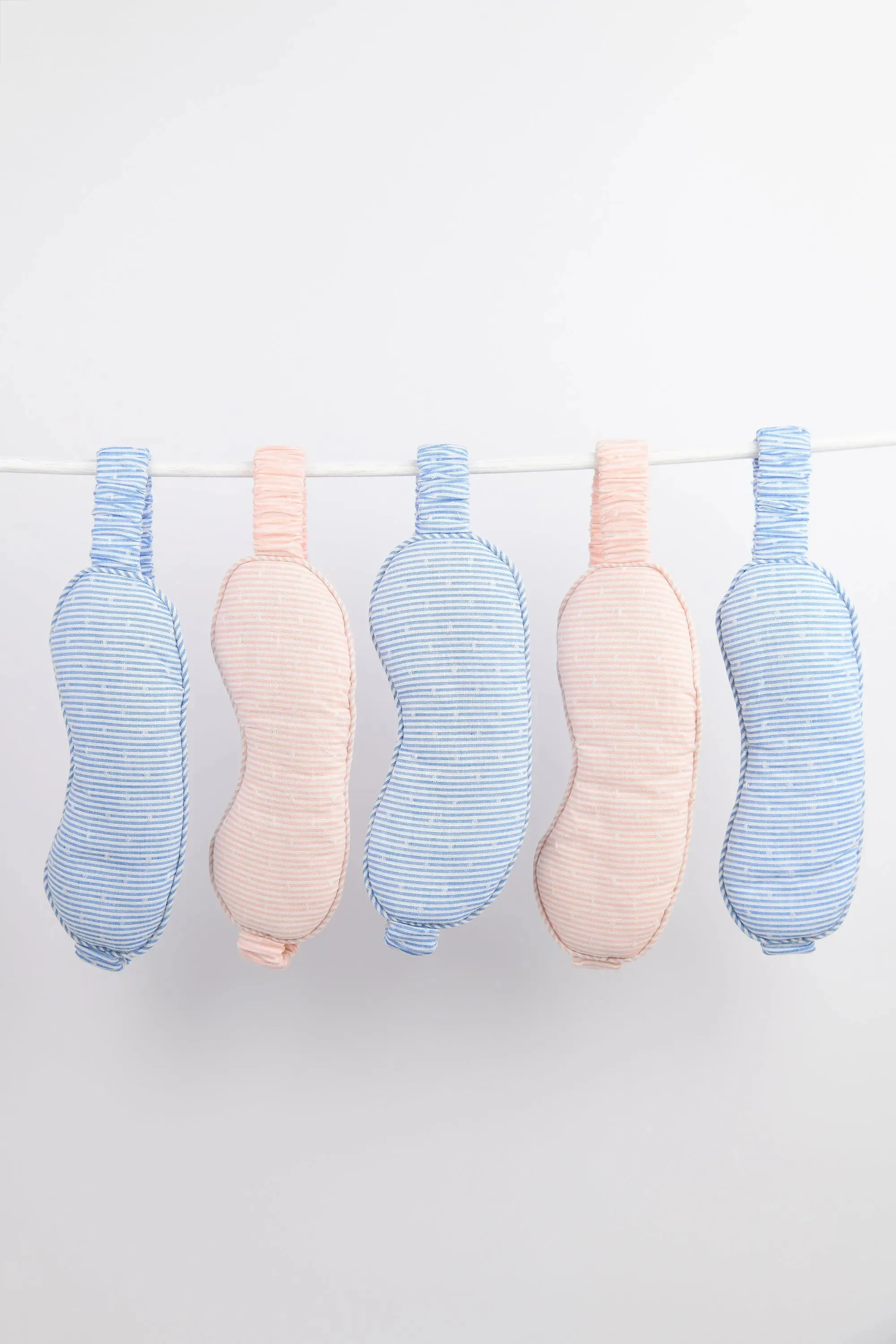 Viola Ethical-Cotton Eye Mask - Mountain Blue