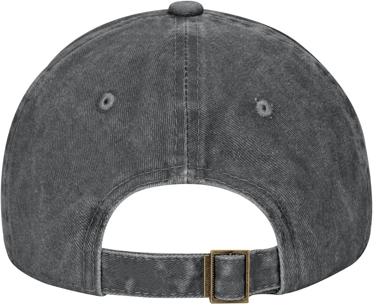Washed Distressed Adjustable Peace and Love Symbol Flowers Womens Denim Baseball Cap Mom Trucker Hat Cap for Women